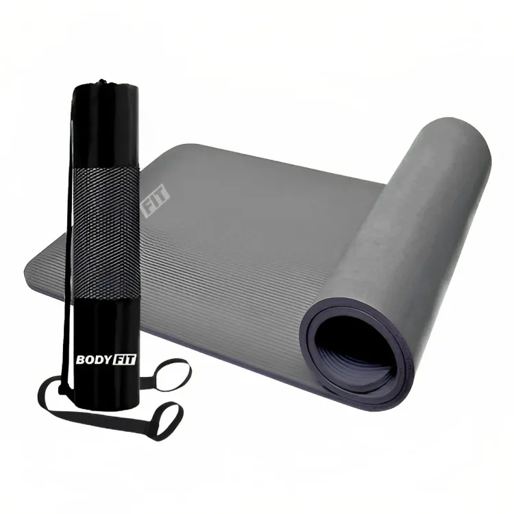 Starter Gym Kit - Fitness Mat 1.5 cm With Carry Bag   Squeeze Water Bottle 500 ml  Set Resistance Band