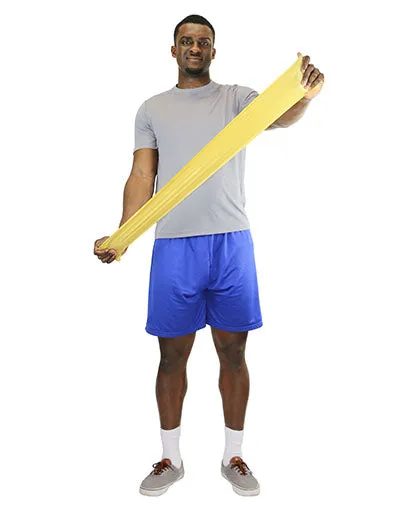 Sup-R Band Latex Free Exercise Band - 50 yard roll - Yellow - x-light