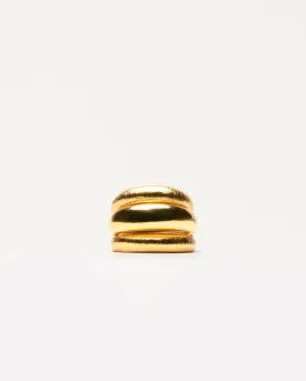 Triple Band Ring Gold