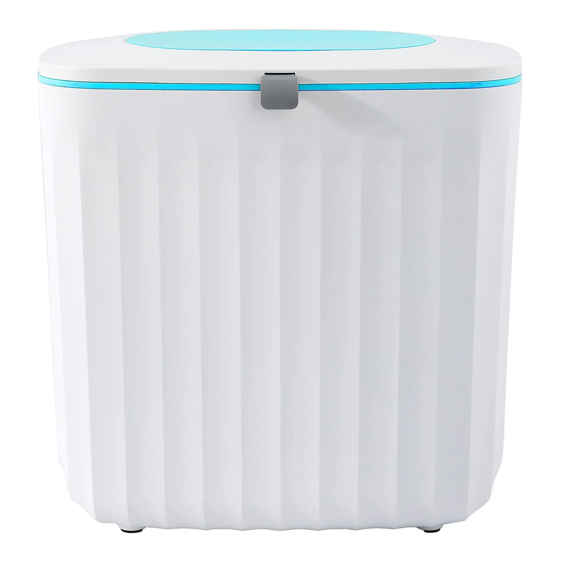 UMAI 8L Plastic Hanging Dustbin For Kitchen With Lid | 25x15x25cm | Wall Mounted Kitchen Trash Can | Garbage Bin | Dustbin For Bathroom Bedroom & Office